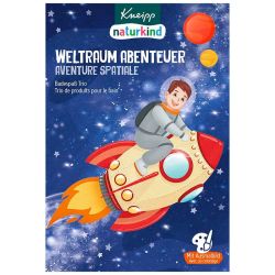 Kneipp Naturkids Coffret Espace - Bain Effervescent - Trio de Produits - 195g