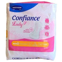 Confiance Lady Protections Anatomiques 4 Gouttes - 12 unités