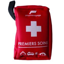 Pharmavoyage Trousse de Secours Premiers Soins - Trousse Compacte et Légère - 1 pièce