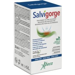 Aboca Salvigorge Spray 30ml – Soulagement et protection de la gorge