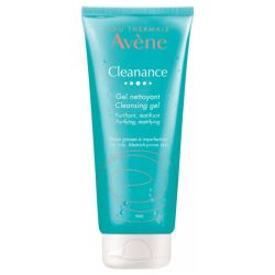 Avène Cleanance Gel Nettoyant - 200 ml - Nettoie et purifie les peaux grasses à imperfections