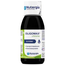 Nutergia Oligomax Chrome - Régule la Glycémie - 150ml