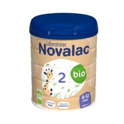 Novalac Bio 2 Lait en Poudre 6-12 mois - 800g