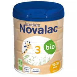 Novalac Bio 3 Lait en Poudre 10-36 mois - 800g