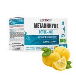 Eric Favre Metadhryne - Tisane Detox Bio Saveur Citron - 20 sachets