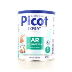 Picot AR Lait en Poudre Anti-Régurgitations 0-6 mois - 400g