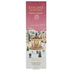 Collines de Provence Bouquet Parfumé Litchi Givré 100 ml - Ambiance fruitée et florale