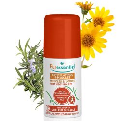 Puressentiel Articulations & Muscles Pure Heat Roller 75 ml – Soin massant chauffant intense