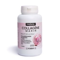 Nat&Form Collagène Marin Gluthation - 90 Capsules