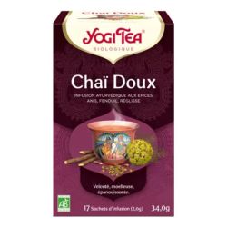 Yogi Tea Infusion Chaï Doux Bio - 17 Sachets