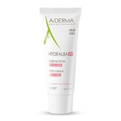 Aderma Hydralba UV Crème Hydratante Riche 40 ml