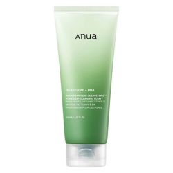 Anua Heartleaf Quercetinol Pore Deep Cleansing Foam 150ml - Mousse nettoyante désincrustante et anti-pores