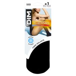 DIM Mi-bas Thermo Isolant du Froid - 1 paire - Couleur : Noir - Taille : 35/41 - Chaleur et confort