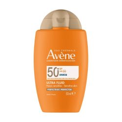Avène Solaire Ultra Fluid Perfecteur SPF50+ - 50ml - Protection et correction du teint