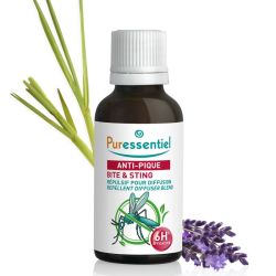 Puressentiel Diffusion Anti-Pique 30 ml – Huiles essentielles répulsives pour une protection intérieure