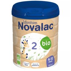 Novalac Bio 2 Lait en Poudre 6-12 mois - 800g