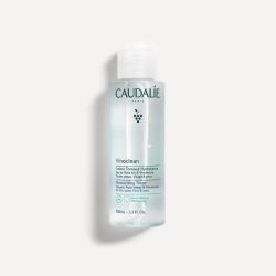Caudalie Vinoclean Lotion Tonique Hydratante à l'Eau de Rose Bio 100ml - Tonifie, hydrate et parfait le démaquillage sans alcool
