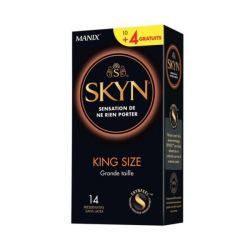 Skyn King Size - 14 préservatifs grande taille sans latex