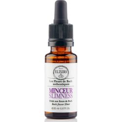 Elixirs & Co Élixir Bio Minceur Fleurs de Bach 20ml – Maîtrise et persévérance