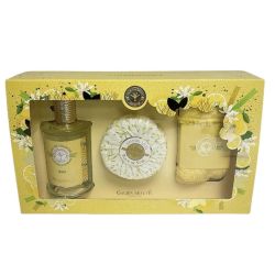 Galien Beauté Coffret Fleur de Yuzu - Eau de cologne + savon + gant de toilette