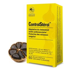 Phytoresearch ControlStérol 60 gélules – Complément régulateur de cholestérol jour et nuit