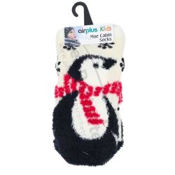 AirPlus Aloe Cabin Chaussettes Hydratantes Enfant Pingouin - Pointure 26-31