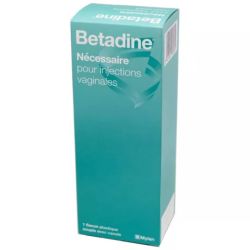 Mylan Bétadine Nécessaire pour Injections Vaginales - 1 Flacon avec Canule - Hygiène intime et irrigations vaginales