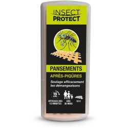Insect Protect Pansements Après-Piqûres x18 – soulage les démangeaisons dès 15 minutes