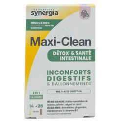 Synergia Maxi-Clean programme 14 jours -  Détox & Santé Intestinale - Inconforts digestifs et ballonnements