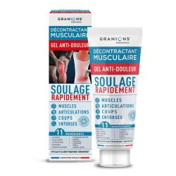 Granions Décontractant Musculaire Gel Anti-Douleur - 100 ml -  Effet Froid Douleurs et Récupération