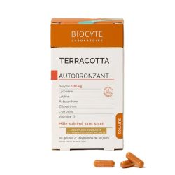 Biocyte Terracotta Autobronzant Hâle Sublimé Sans Soleil - 30 Gélules