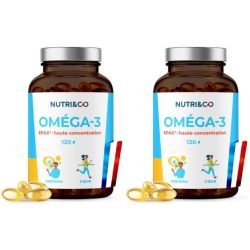 Nutri&Co Oméga-3 Ultra-Concentrée EPA/DHA - 240 Capsules