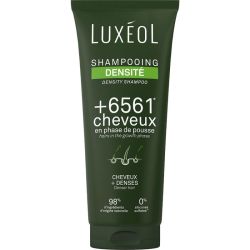 Luxéol Shampoing Densité - 200ml - Stimule la pousse, renforce et densifie les cheveux