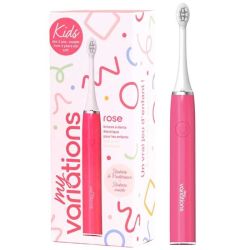 Myvariations Kids Brosse À Dents Électrique Enfant - De 3 à 12 ans - Couleur Rose - 1 unité