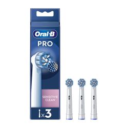 Oral-B Pro Sensitive Clean - Brossettes de Rechange - 3 Brossettes