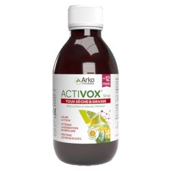 Arkopharma Activox Sirop - Toux Sèche & Grasse - Calme la Toux - 175 ml