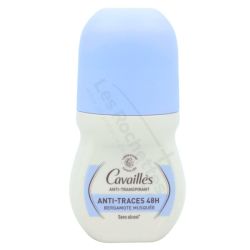 Cavaillès Anti-traces 48H Déodorant Anti-transpirant Bille - Parfum Bergamote musquée - sans alcool
