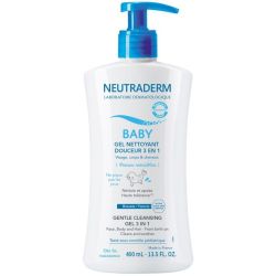 Neutraderm Baby Gel nettoyant douceur 3 en 1, 400 ml