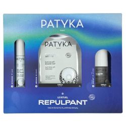 Patyka Coffret Le Rituel Repulpant Patchs Lift Regard + Repulpant Lèvres Hyaluronic 7 ml  + Sérum Fondamental 10 ml - repulpe et lisse la peau