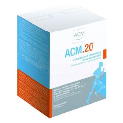 ACM Sport ACM.20 Poudre Boîte de 10 sachets - Tolérance à l’effort, récupération