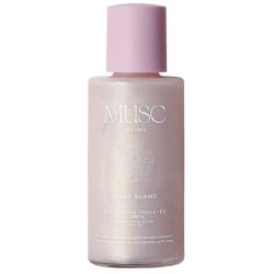 Musc Intime Musc Blanc Huile Glow Pailletée Corps 100ml – Éclat et nutrition