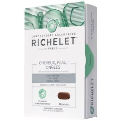 Richelet Cheveux Peau Ongles Capsules - 30 capsules