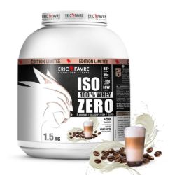 Eric Favre Iso Zero 100% Whey Protéine Café Latte - 1,5Kg