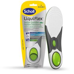 Scholl Semelles Liquiflex Soutien Quotidien Taille 35,5-40,5 1 Paire – Amorti haut de gamme