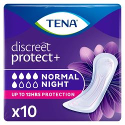 Tena Discreet Normal Night - 10 protections
