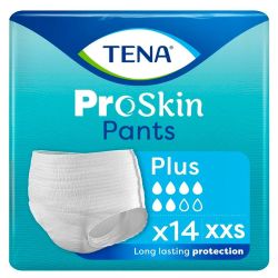 Tena Proskin Plus Pants Culottes Absorbantes Urinaires - 14 protections - Taille XXS