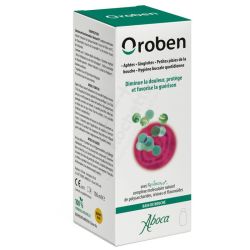 Aboca Oroben Bain de bouche 150ml - Aphtes, gingivites et petites lésions