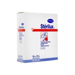 Stérilux compresse ophtalmique 56 mm x 70 mm 10 unités