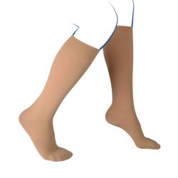 Thuasne Venoflex Secret Opaque Classe 2 Chaussettes de Contention Doré - Long - Taille 2