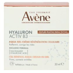 Hyaluron Activ B3 Aqua gel-crème régénération cellulaire 50ml